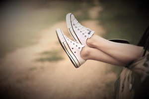 Stonebridge Associated Colleges woman wearing shoes