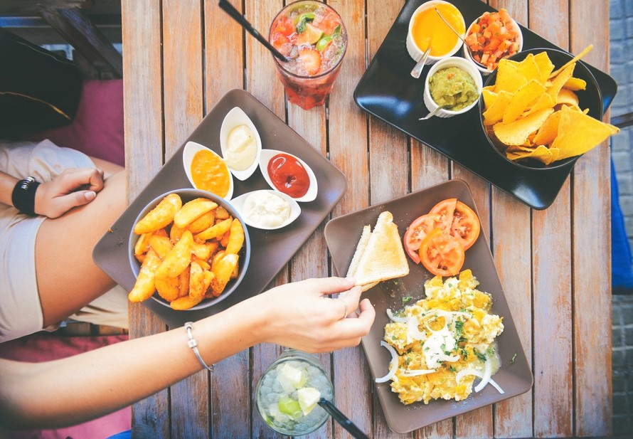 NUS Extra discounts. Food on a table